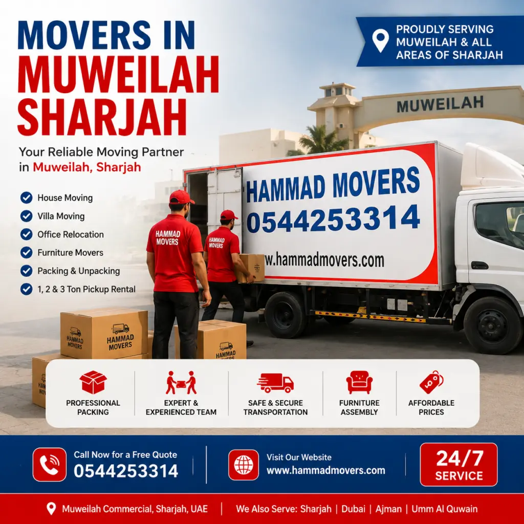 Movers in Muweilah Sharjah